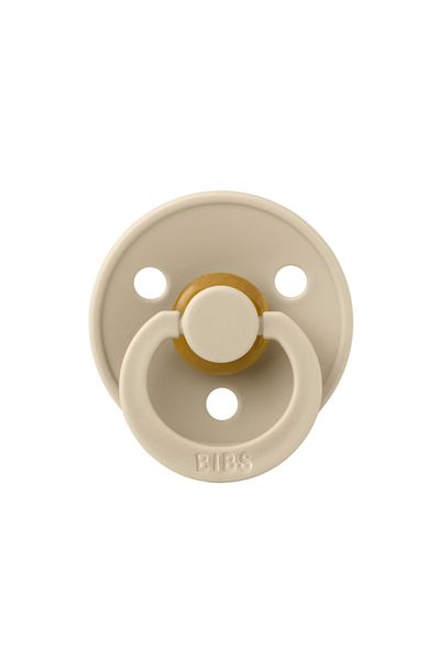 Bibs - Colour Latex Pacifier, Anatomical Nipple, 6 Months -vanilla