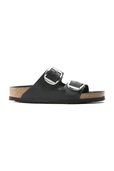 Birkenstock Papuci unisex Arizona Big Buckle Fl Negri 1011075-20026
