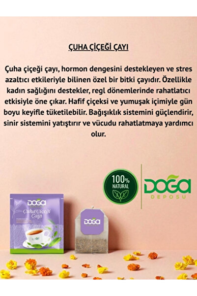 DOĞA DEPOSU Çuha Çiçeği Çayı – Cilt Sağlığını Destekleyen Doğal Bitki Çayı