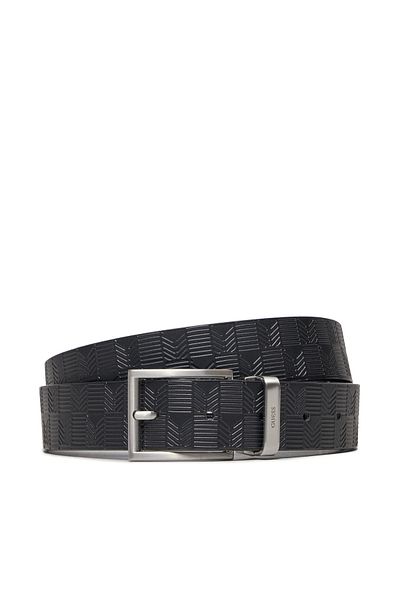 Guess Men's Belt Bmbudep5135-Bla