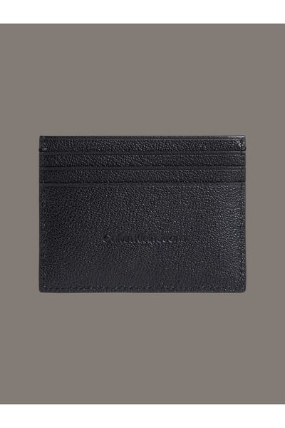 Calvin Klein Sculpted Impression Men's Black Card Holder (Lv04G1024G-Ub1)
