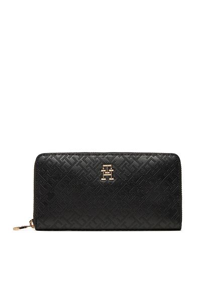 Tommy Hilfiger Th Distinct Lrg Za Mono Women's Wallet Aw0Aw17258Bds