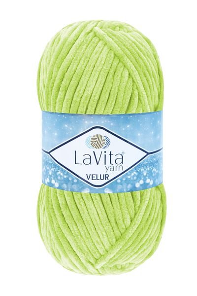 LaVita Yarn Βελούρ Βελονιά Χειροποίητης Πλέξης 100% Πολυεστέρας 100 γρ (8149 ΦΙΣΤΙΚΙ)