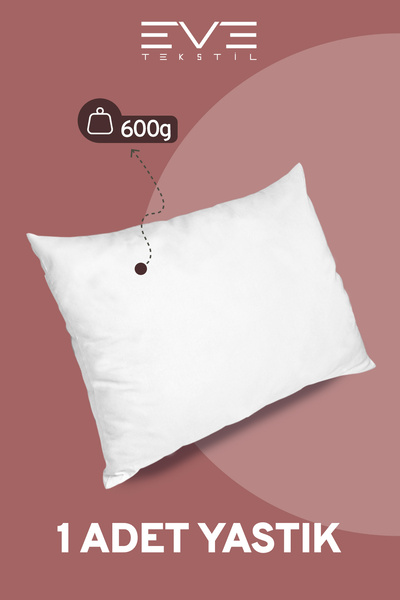 Eve 1 Adet Roll Pack Silikon Elyaf Yastık 50 X 70 Cm 600 gr