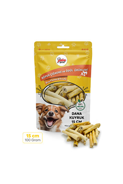 Pati Gurme Dana Kuyruk 15 Cm 100 gram %100 Doğal Köpek Ödül Maması