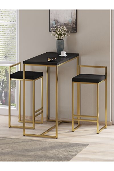 ATS Dekor Barvia GSS-002 2'Li Bar Masa Takımı