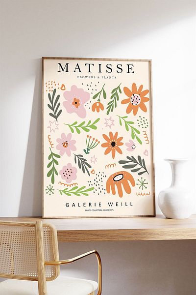 Buka Shops Pictură Matisse Galerie Weill, Poster - Fără cadru