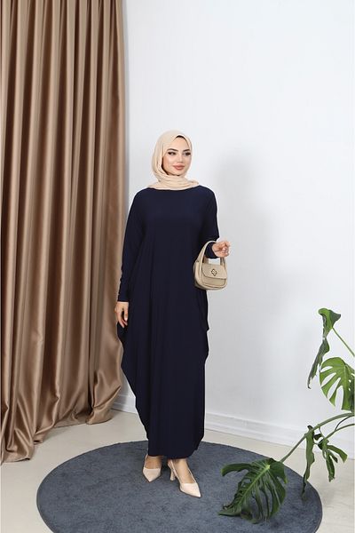 NİSUM MODA Bat Sleeve Dress