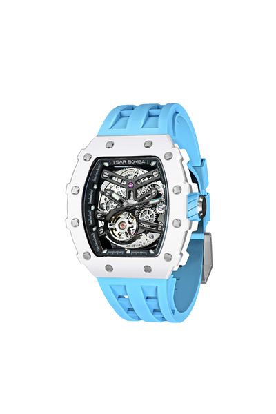 Tsar Bomba Men's Automatic Black Dial Watch - TB8208C-06