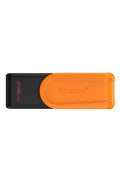 Kingston 256 جيجابايت USB3.2 DTXS/256 جيجابايت Exodia S أسود برتقالي