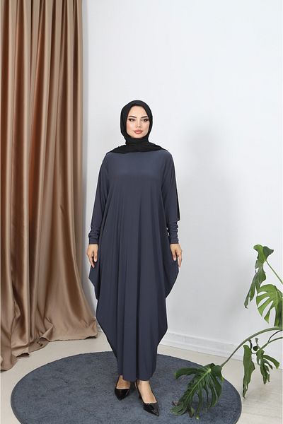 NİSUM MODA Bat Sleeve Dress