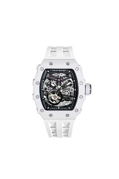 Tsar Bomba Men's Automatic Black Dial Watch - TB8208C-07