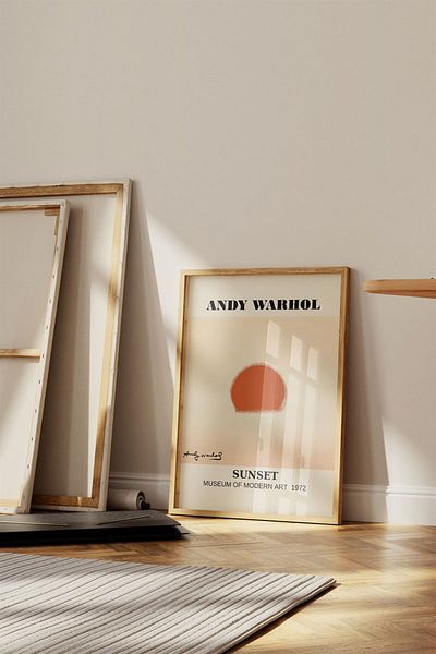 Buka Shops Andy Warhol Red Painting, Poster - Fără încadrare