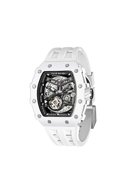 Tsar Bomba Men's Automatic Black Dial Watch - TB8208C-07