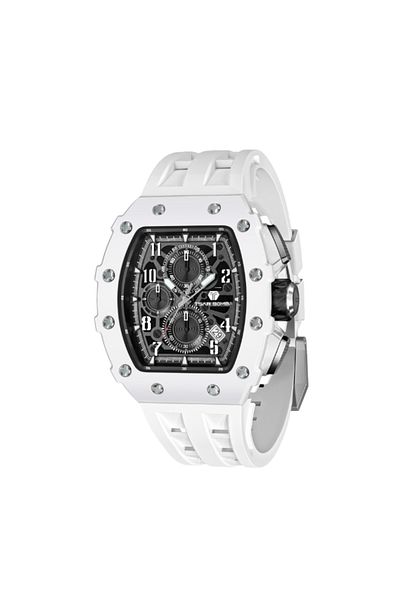 Tsar Bomba Men's Analog Black Dial Watch - TB8204B-01