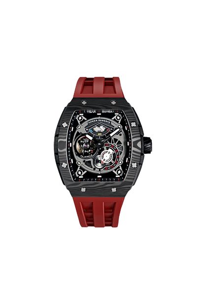 Tsar Bomba Men's Automatic Black Dial Watch - TB8210CF-03