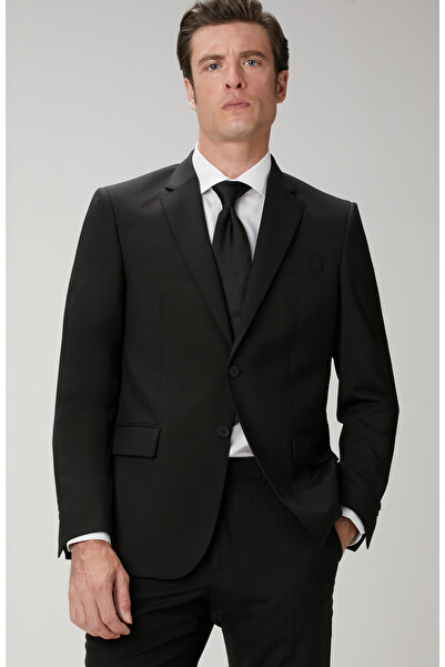 Network Siyah Yün Takım Elbise