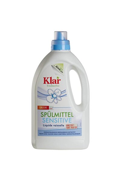 Klar Organik Elde Bulaşık Yıkama Sıvısı - Kokusuz 1.5 Lt.