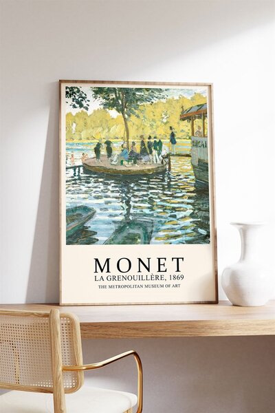 Buka Shops Monet Matisse Van Gogh 3'lü Tablo, Poster Seti - Çerçevesiz