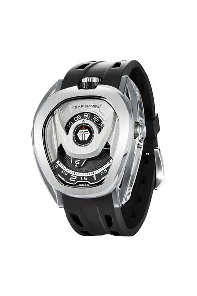 Tsar Bomba Men's Automatic Black Dial Watch - TB8213A-06(1+2)SET