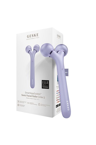 Geske Smartappguided ™   Sonic Facial Roller |   4 in 1