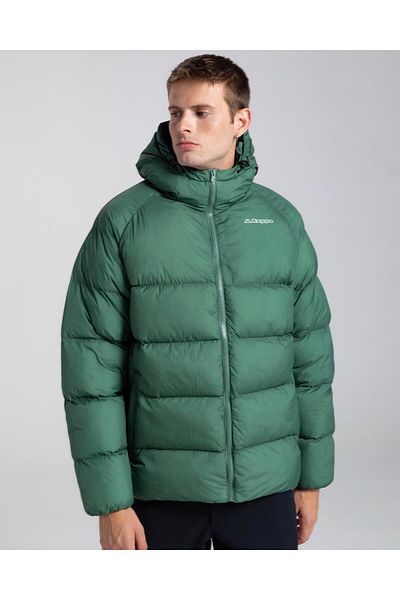 Kappa Logo 365 Syaro Men's Green Regular Fit Puffer Jacket