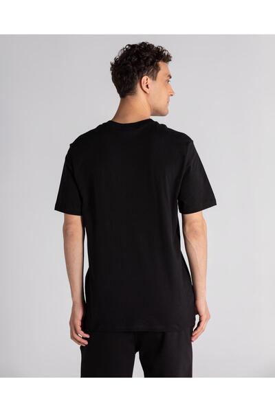 Kappa Authentic Hulme Men's Black Regular Fit T-Shirt