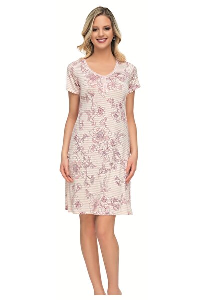 Cotpark Жіноча нічна сорочка з половиною рукава