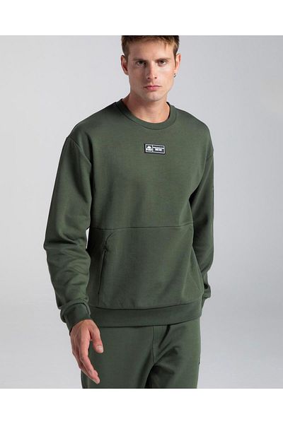 Kappa Men's Green Oversize Sweatshirt - Authentic Karan