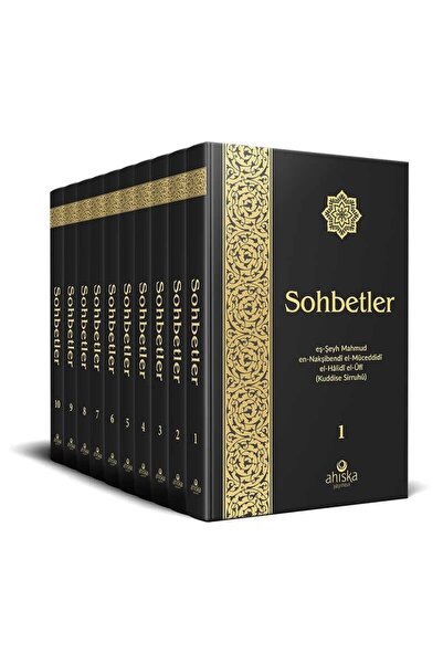 Ahıska Yayınevi Sohbetler 10 Cilt Takım - Özel Baskı Ciltli
