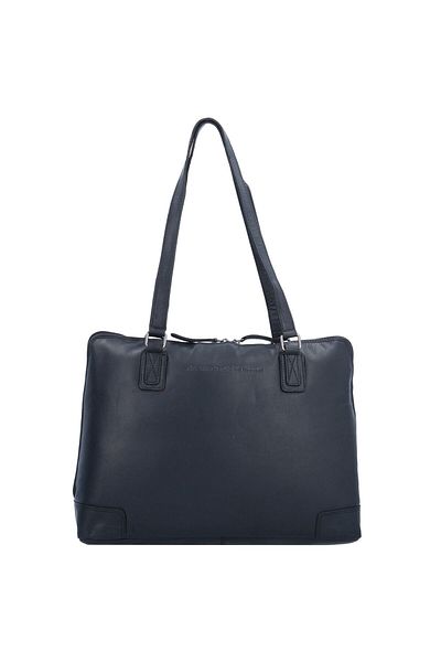The Chesterfield Brand Wax Pull Up Shoulder Bag Leather 37 Cm Laptop Compartment