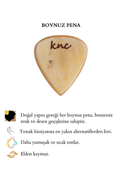 Knc Picks Boynuz Pena Standart Thin (1.5MM)