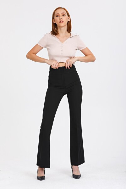 UGİMPOL Pantolon Yüksek Bel Ispanyol