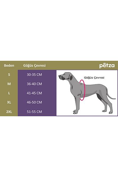 Petza Small and Medium Breed Dog Cuffed Coat Gunvor