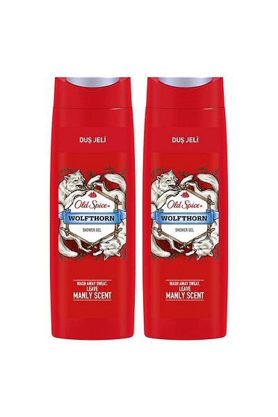 Old Spice Shower Gel 400 ml Wolfthornx2