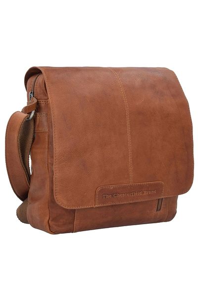 The Chesterfield Brand Wax Pull Up Shoulder Bag Leather 29 Cm