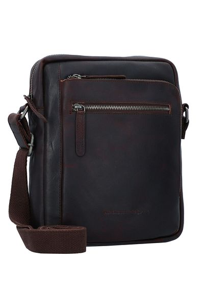 The Chesterfield Brand Geantă de umăr wax pull up din piele 21 cm