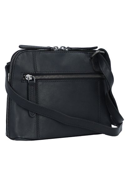 The Chesterfield Brand Wax Pull Up Shoulder Bag Leather 20.5 Cm