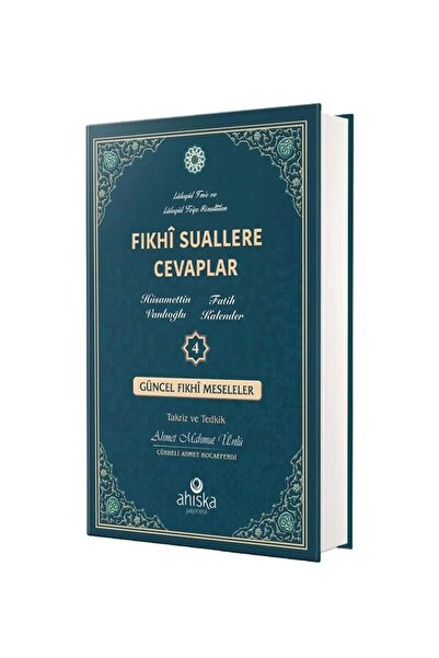 Ahıska Yayınevi Fıkhi Suallere Cevaplar (4 CİLT-TAKIM)