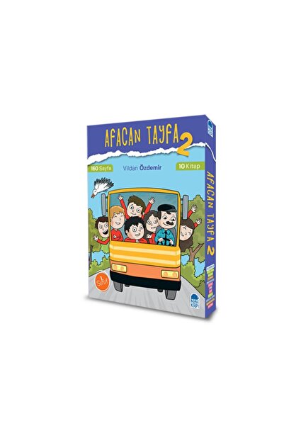 Mavi Kirpi Afacan Tayfa 2 Seti ( 10 Kitap) (1. SINIF)