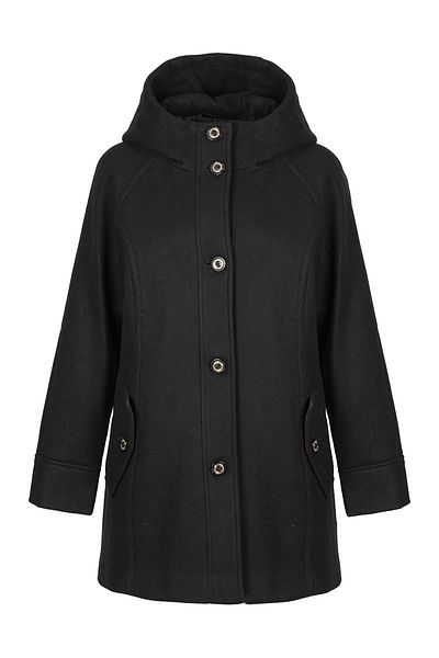 Tommy Hilfiger Women's Black Coat - Tw3Mw729-Blk Model