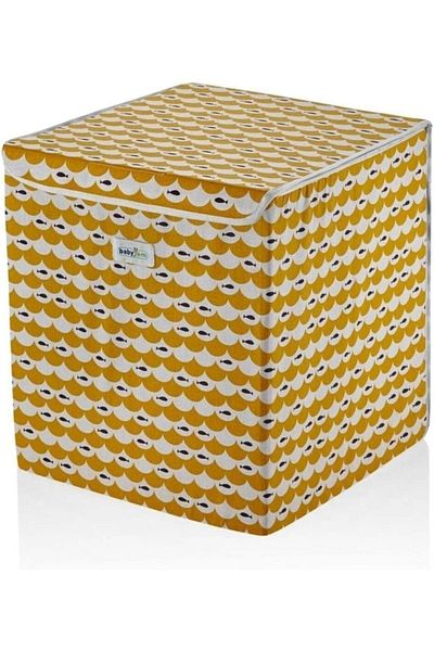 Babyjem Practical Folding Toy Box 40x43 Cm Brown Fish