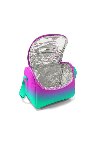 Coral High Pink Water Green Color Transition Thermo Lunch Box 11874