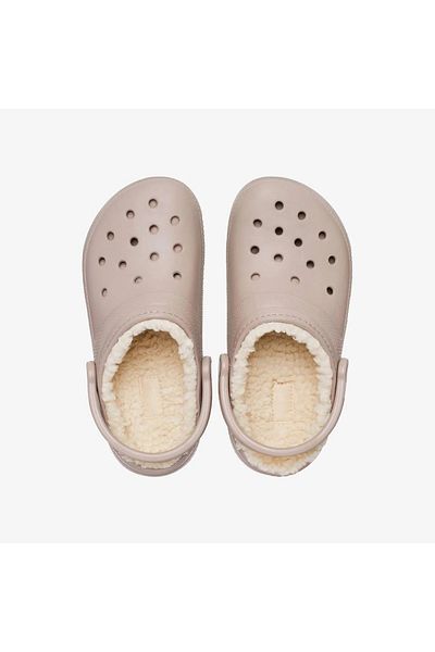 Crocs Κλασικά γραμμωμένα καφέ σανδάλια (203591-2yb)