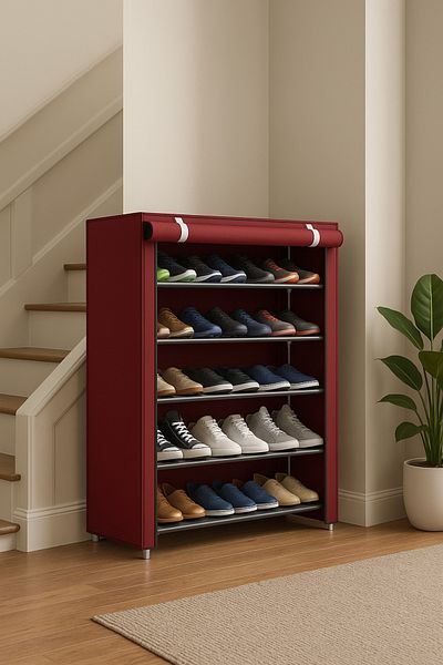 ALMUFARREJ 5-Layer Stylish Shoe Organizer
