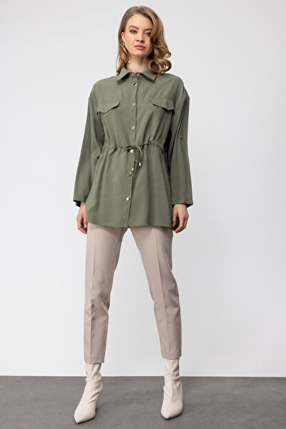 Ekol Mi Gathered Waist Shirt Tunic