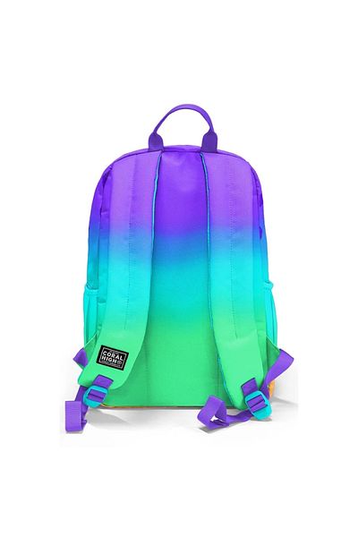 Coral High 23637 Kids Purple Lilac Color Gradient Four Compartment Backpack