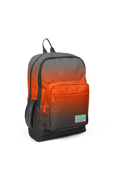 Coral High 23748 Ученическа раница с четири отделения в оранжево-сив цвят