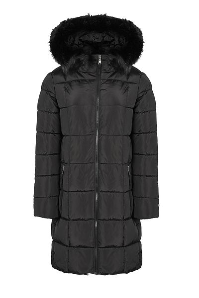 Tommy Hilfiger Women's Black Coat - Tw4Mp159-Blk Model