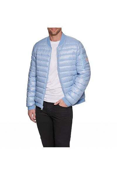 Guess Men's Solid Coat - 112An756-Pwb